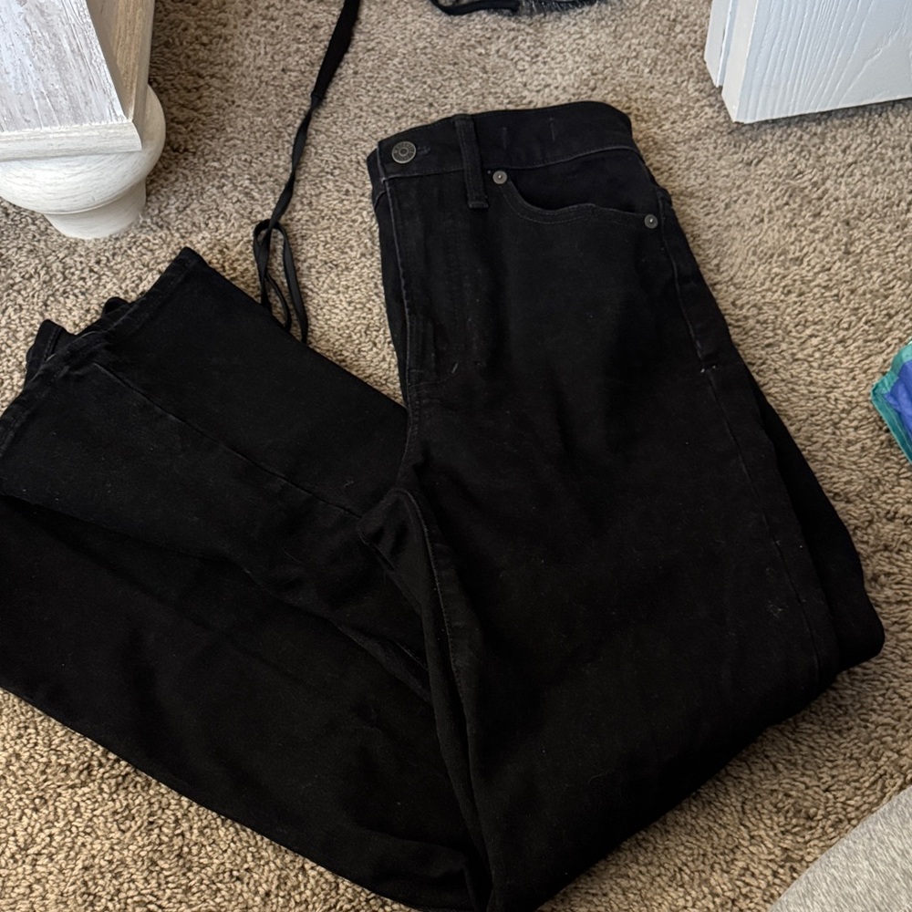 Madewell Black Denim Jeans